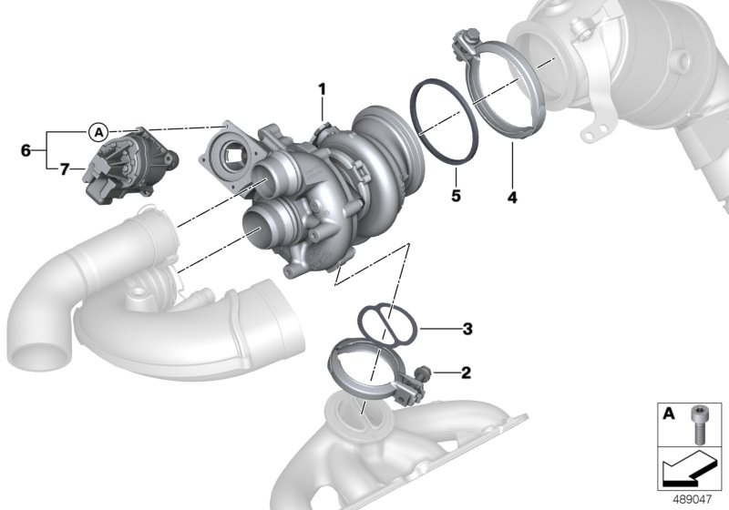 BMW 11-65-8-485-181 EXCH. TURBO CHARGER
