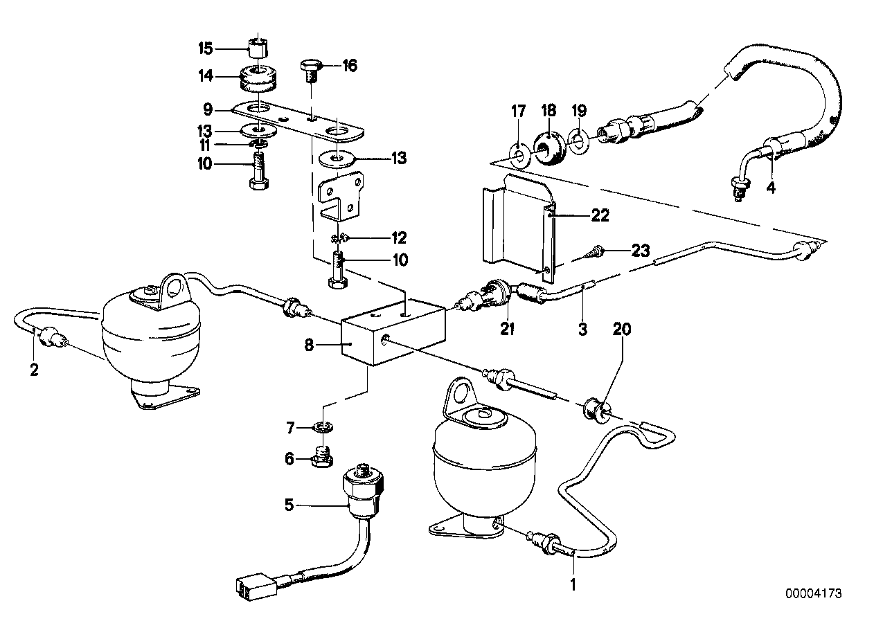 BMW 23-41-1-666-124 Washer