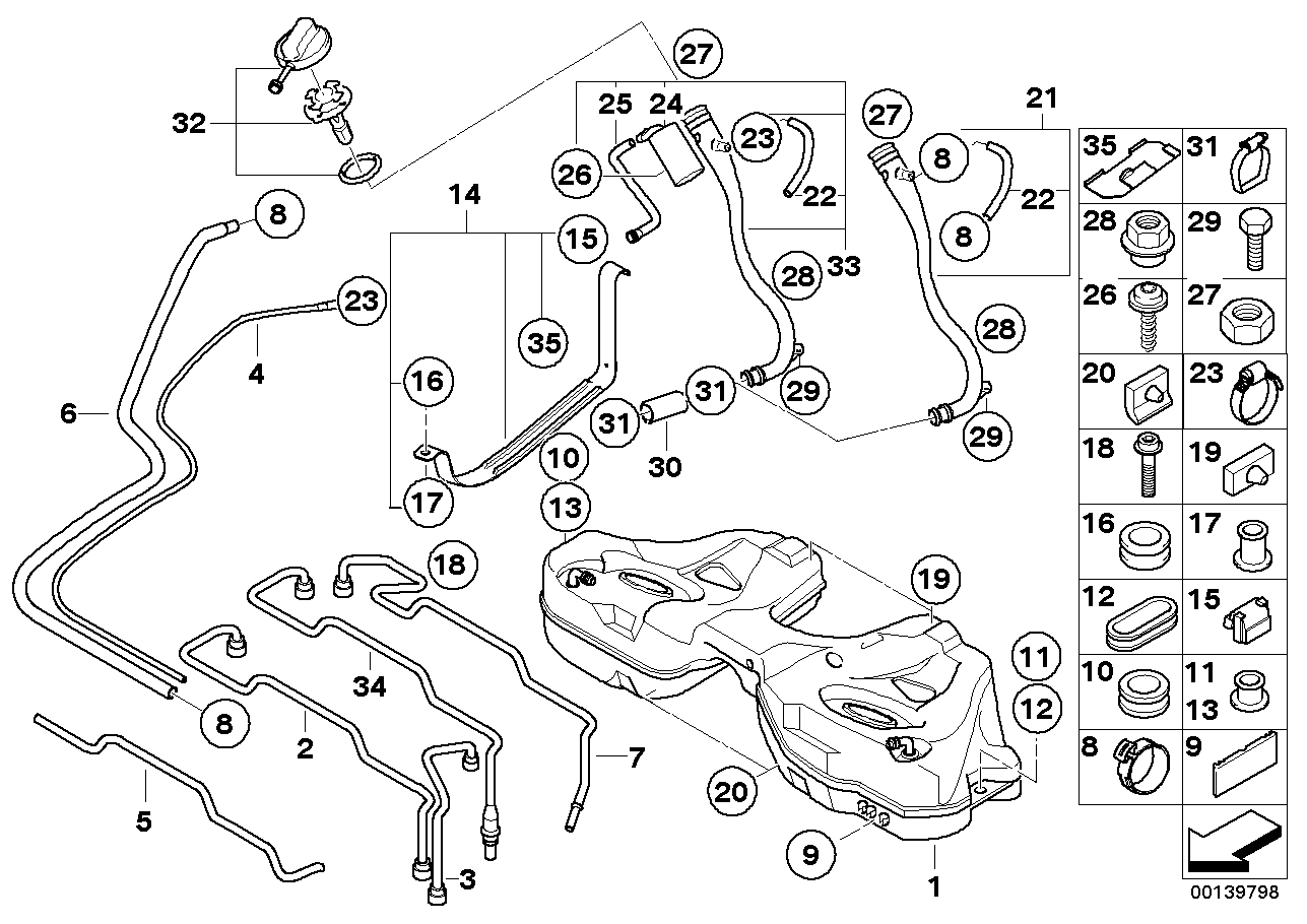 BMW 16-11-6-752-846 Extraction Line
