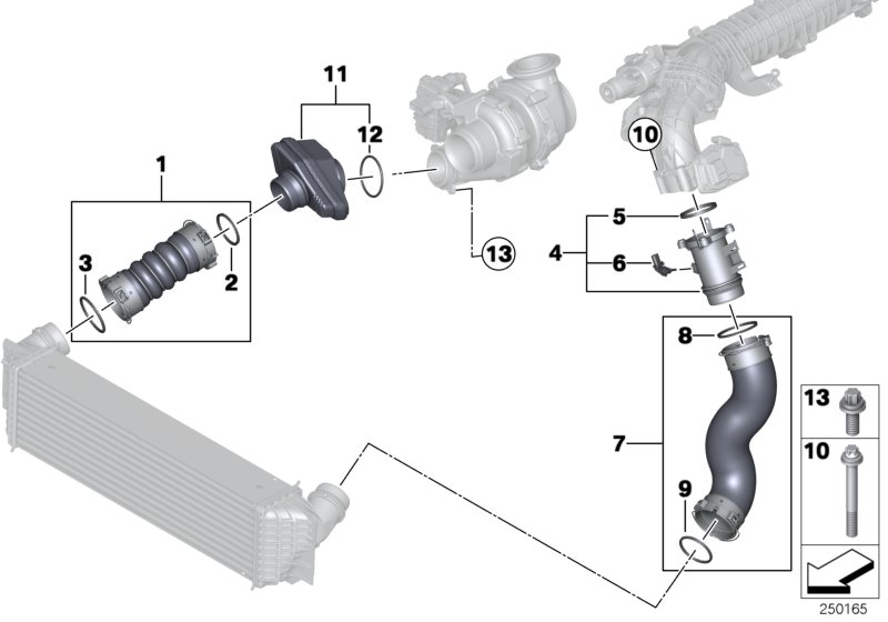 BMW 11-65-8-513-672 Silencer