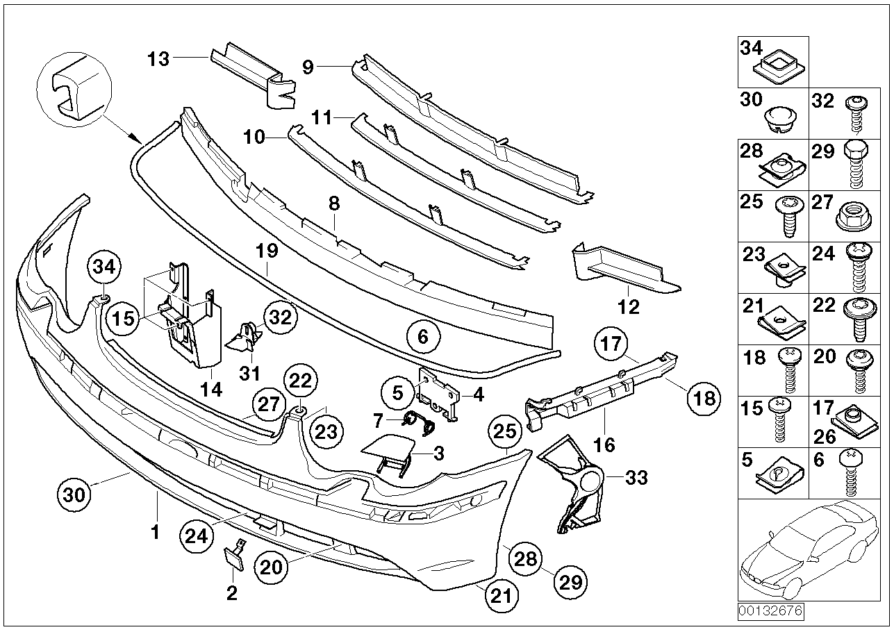 BMW 07-11-9-901-472 Screw, Self Tapping