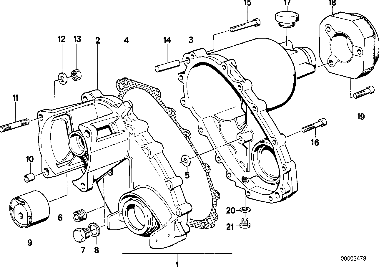 BMW 07-11-9-901-033 Fillister Head Screw