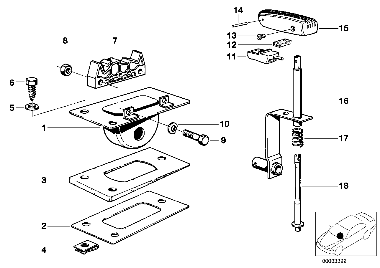 BMW 07-11-9-916-833 Hex Head Screw