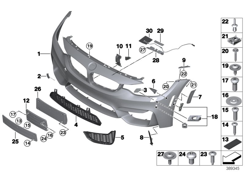 BMW 51-11-7-349-310 Holder, Telephone Antenna