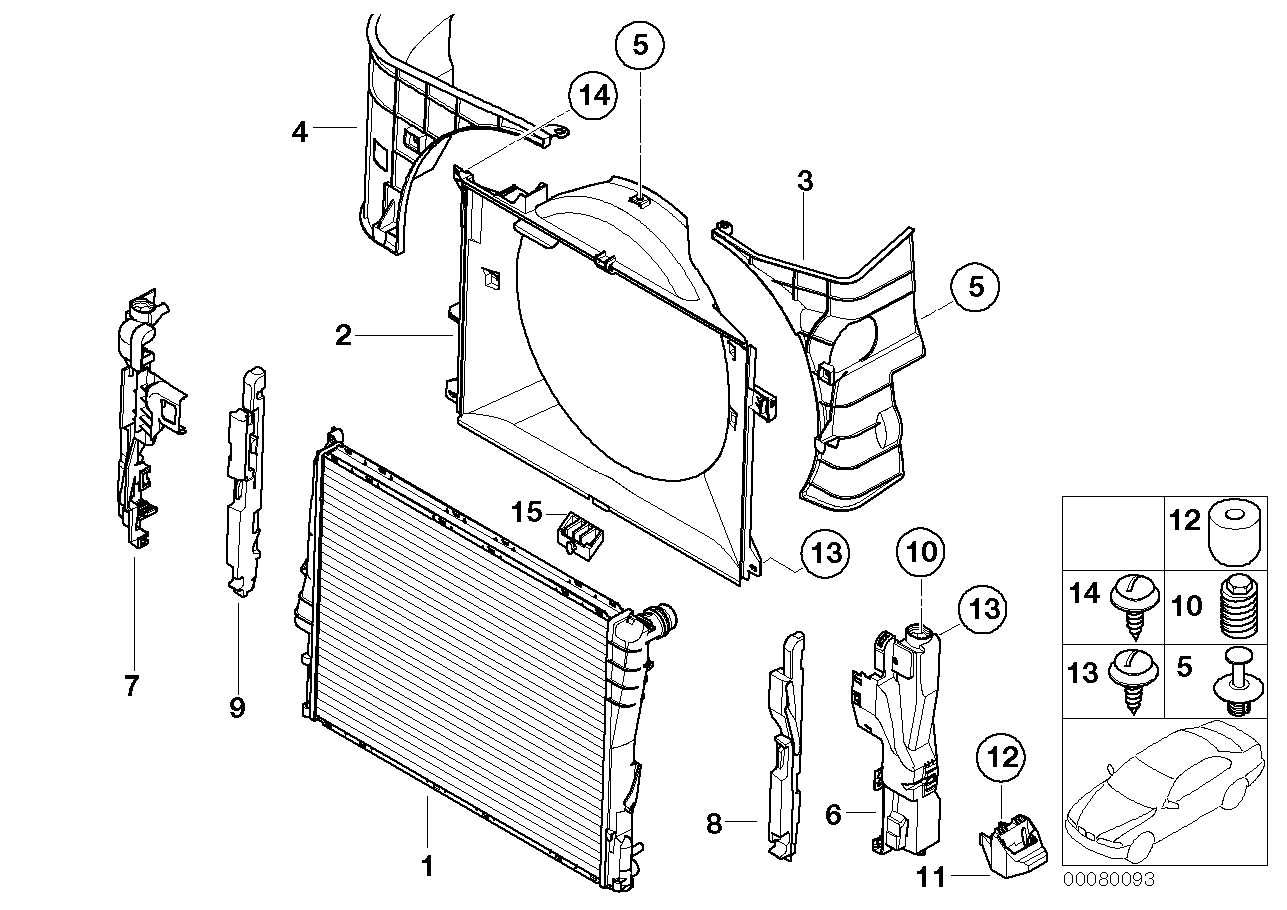 BMW 17-10-2-228-941 Radiator