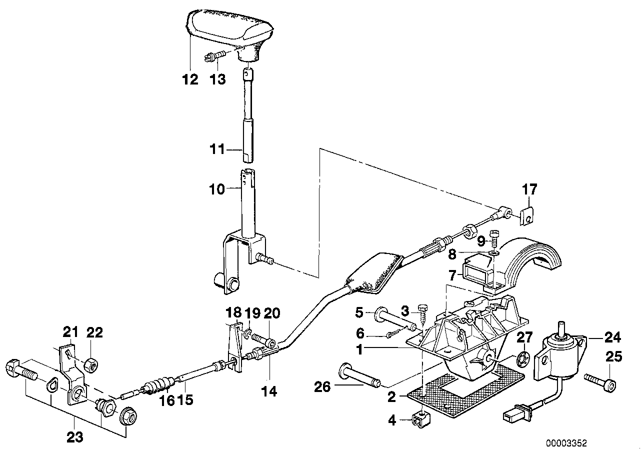 BMW 24-50-1-421-587 Support Bracket