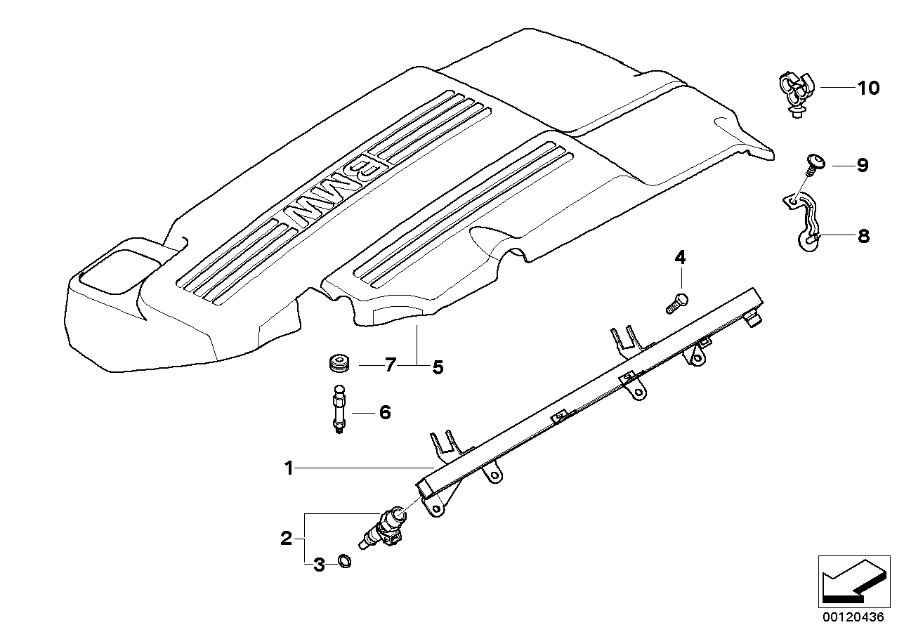 BMW 13-53-7-515-326 Cover