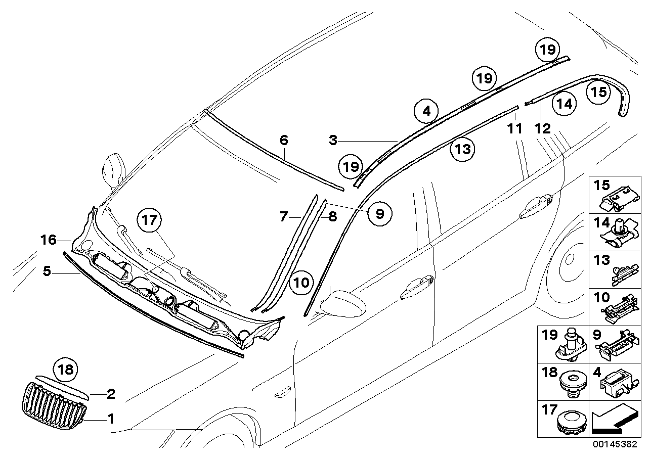 BMW 07-14-7-174-961 Screw