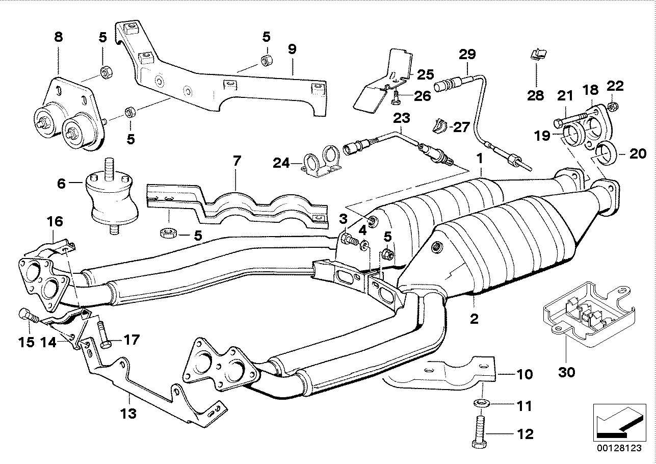 BMW 18-31-1-716-874 Bracket