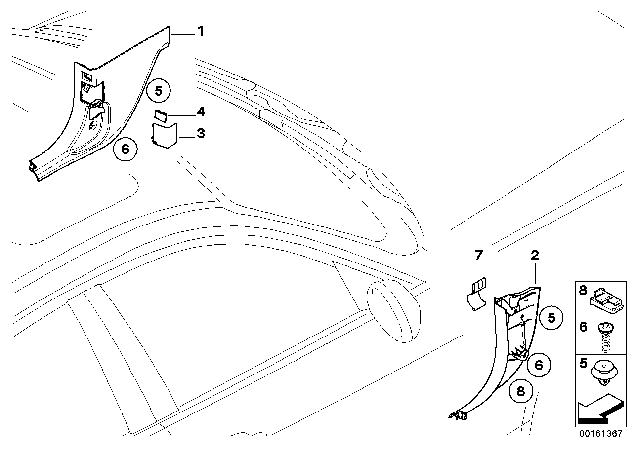 BMW 51-43-6-954-962 Spacer Right