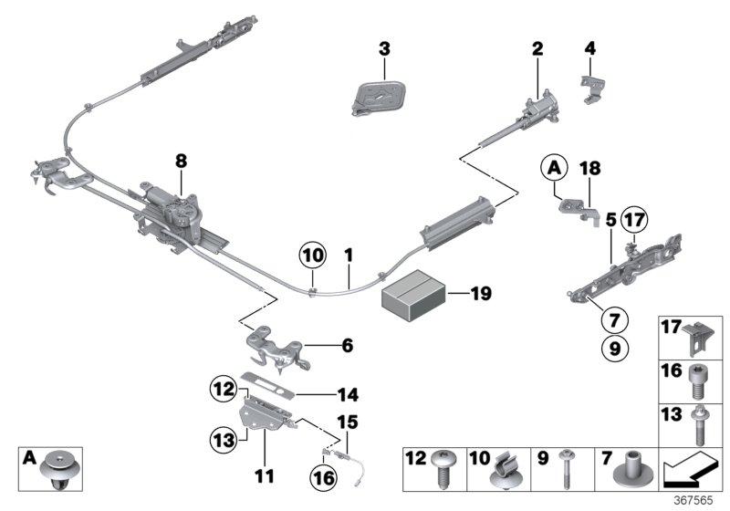 BMW 07-12-9-904-976 Isa Screw