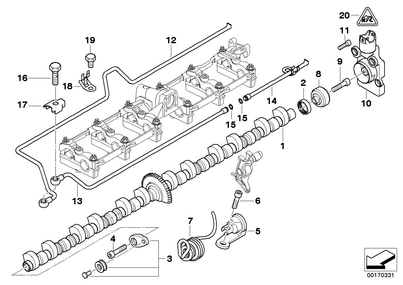 BMW 11-31-7-527-593 Hex Bolt