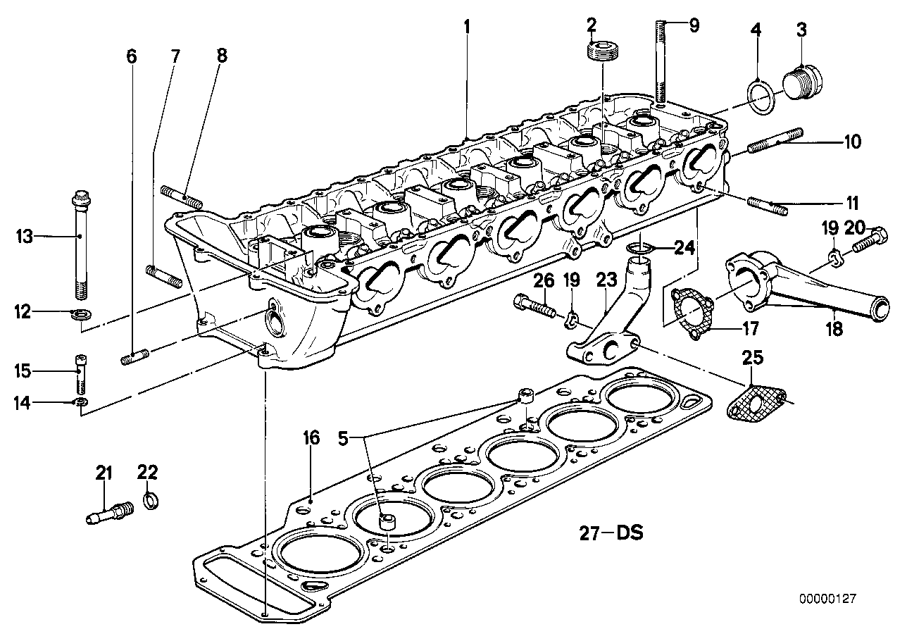 BMW 07-11-9-906-222 Fillister Head With Washer