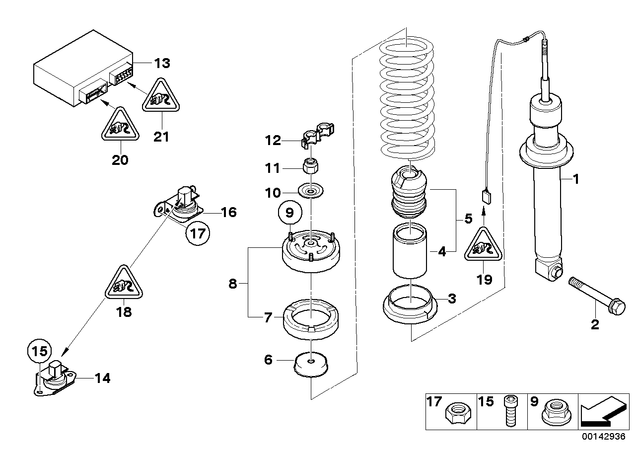BMW 61-13-8-373-583 Universal Pin Terminal Uncoded