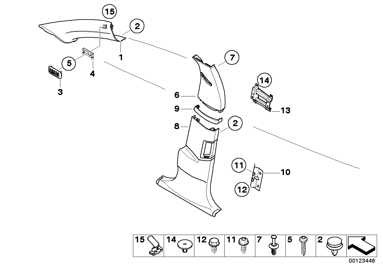 BMW 07-14-9-150-920 Screw, Self Tapping