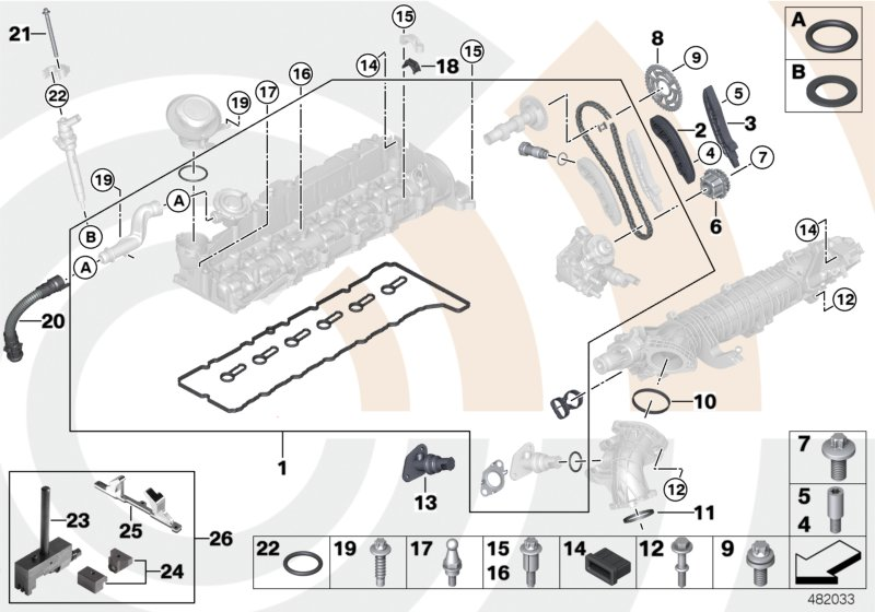 BMW 11-12-7-802-606 Asa-Bolt