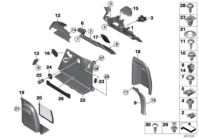 BMW 51-47-7-358-003 Absorber Left