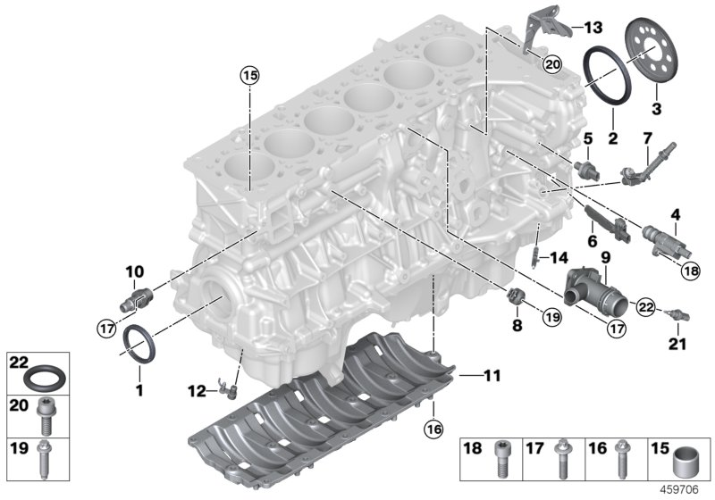 BMW 11-11-2-245-180 Dowel