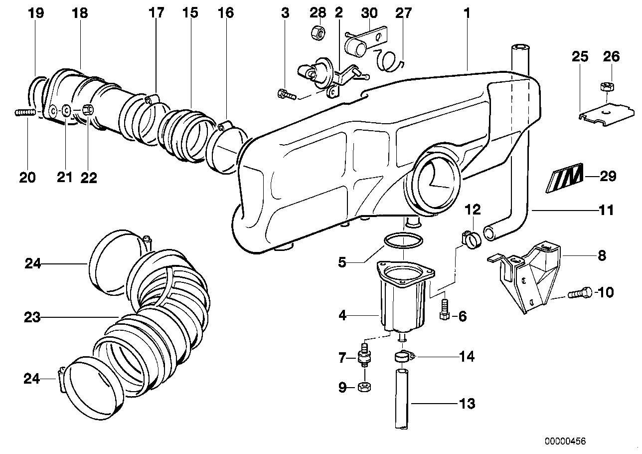 BMW 13-54-1-312-300 Funnel