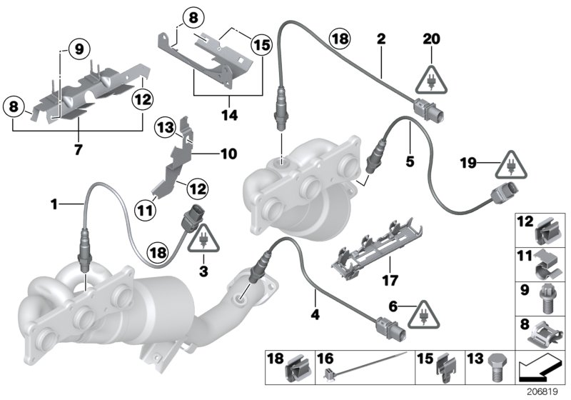 BMW 12-52-1-744-076 Cable Socket Round Female