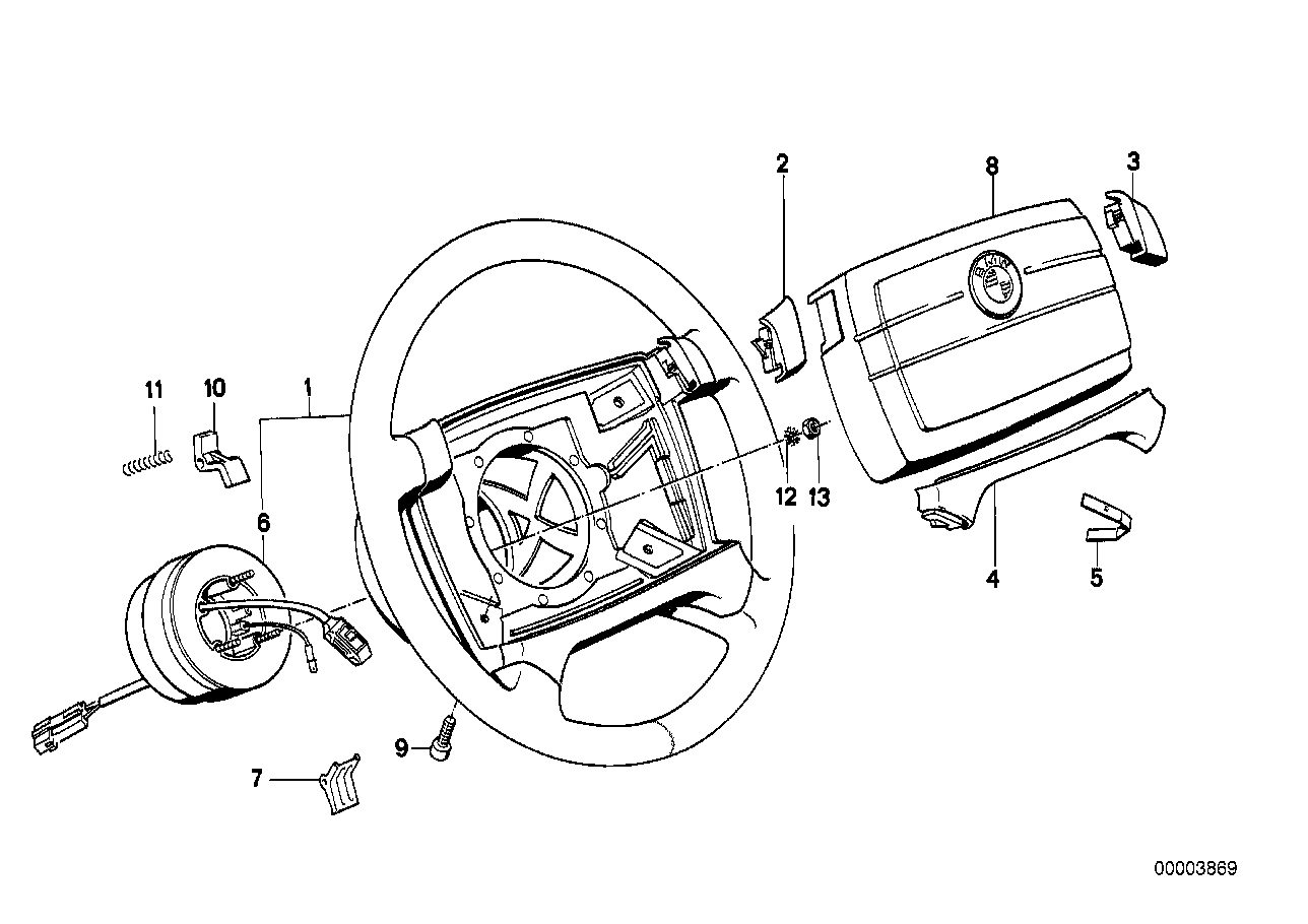 BMW 07-11-9-906-958 Hex Nut