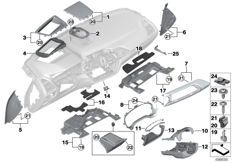 BMW 51-45-9-496-283 U-CLAMP