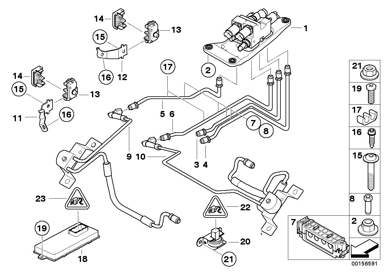 BMW 37-20-6-778-247 Torx Screw