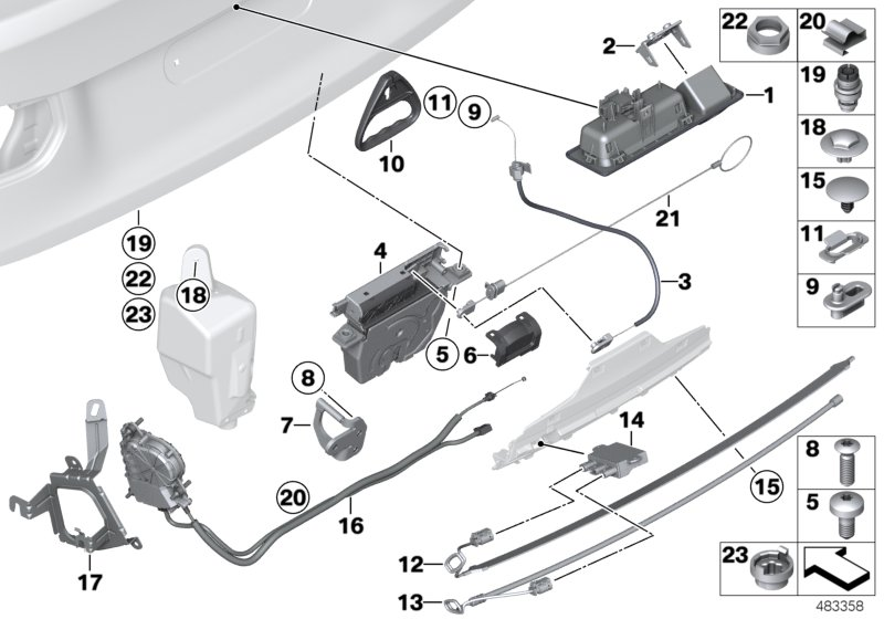 BMW 51-24-7-161-072 Twist Protection