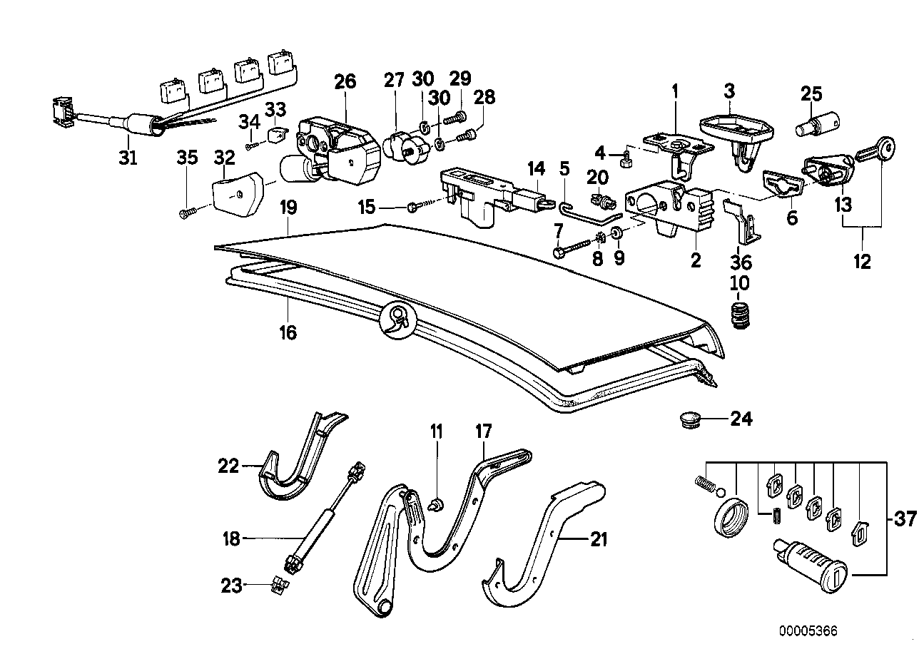 BMW 07-11-9-907-685 Fillister Head Screw