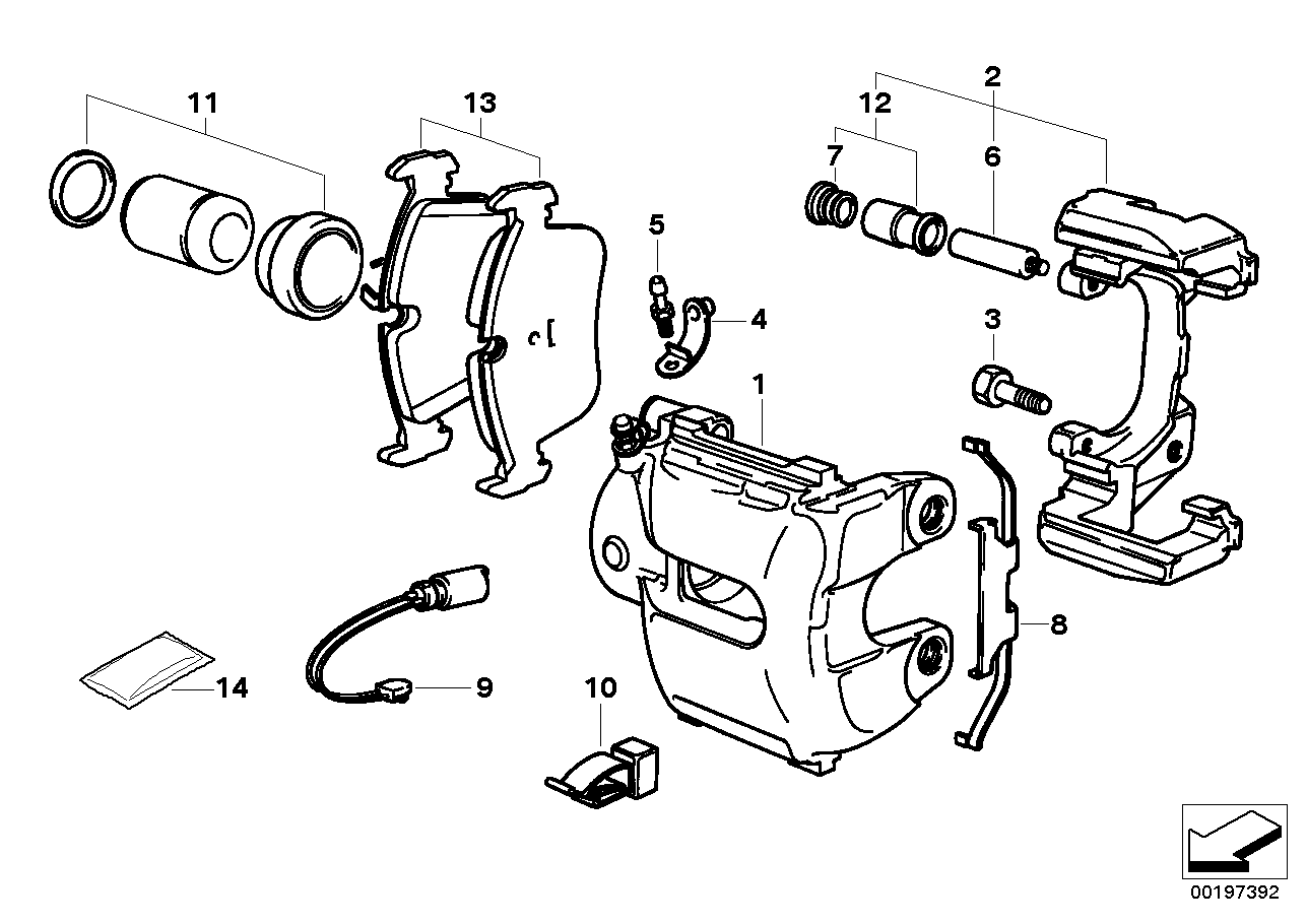 BMW 34-11-1-160-348 Clip