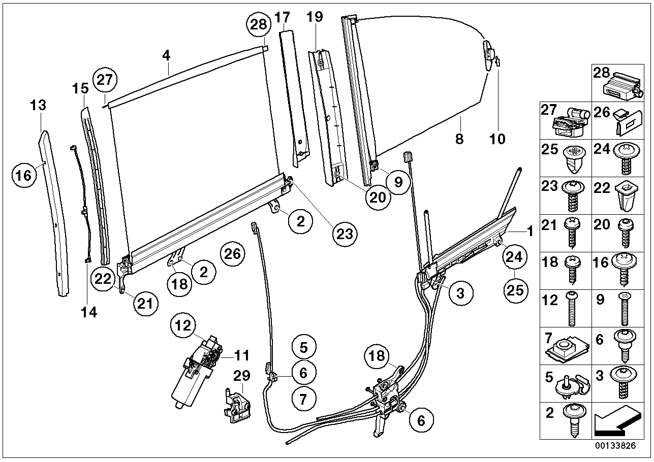BMW 51-16-7-053-060 Fillister Head Screw