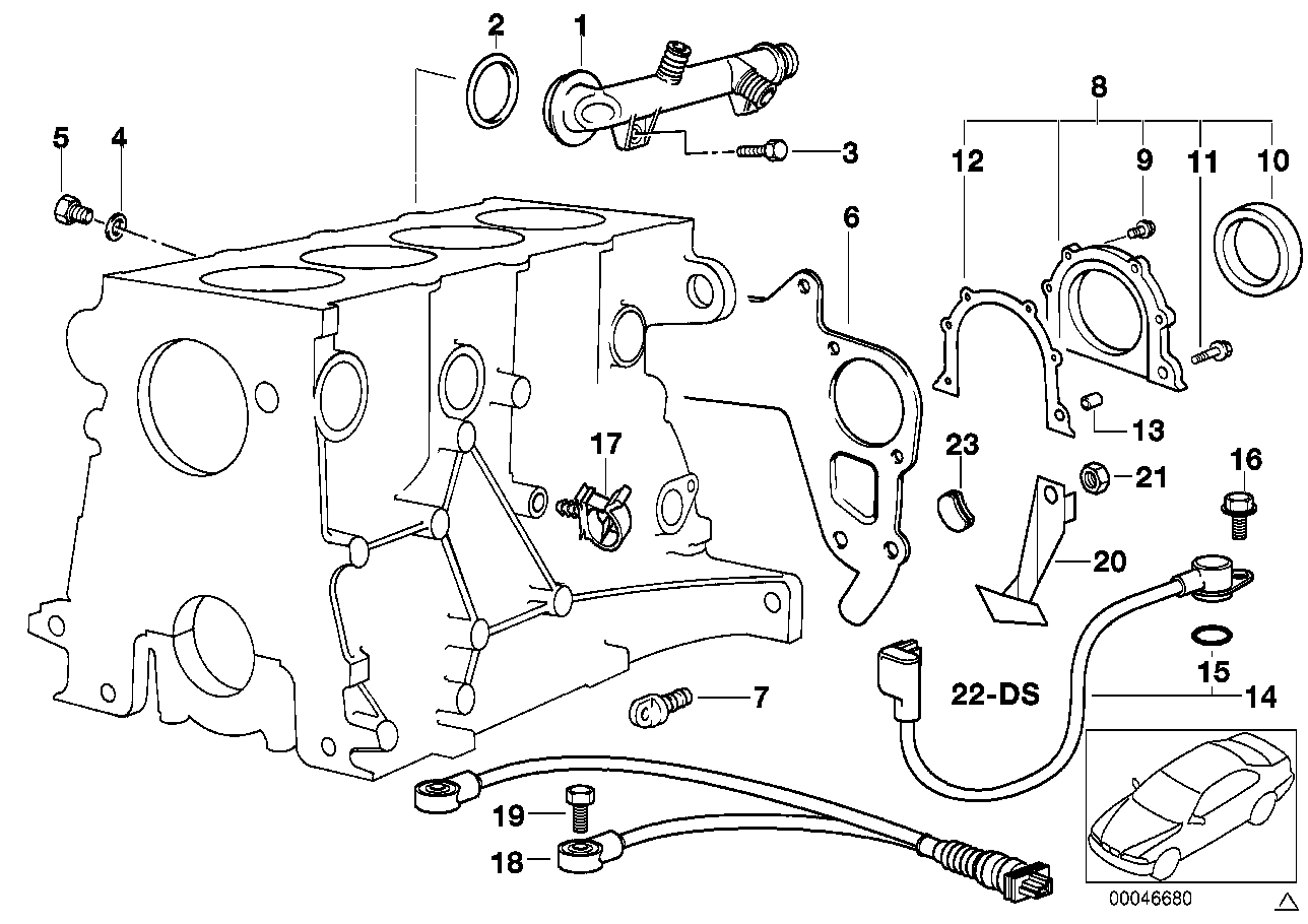 BMW 12-14-1-743-476 O-Ring