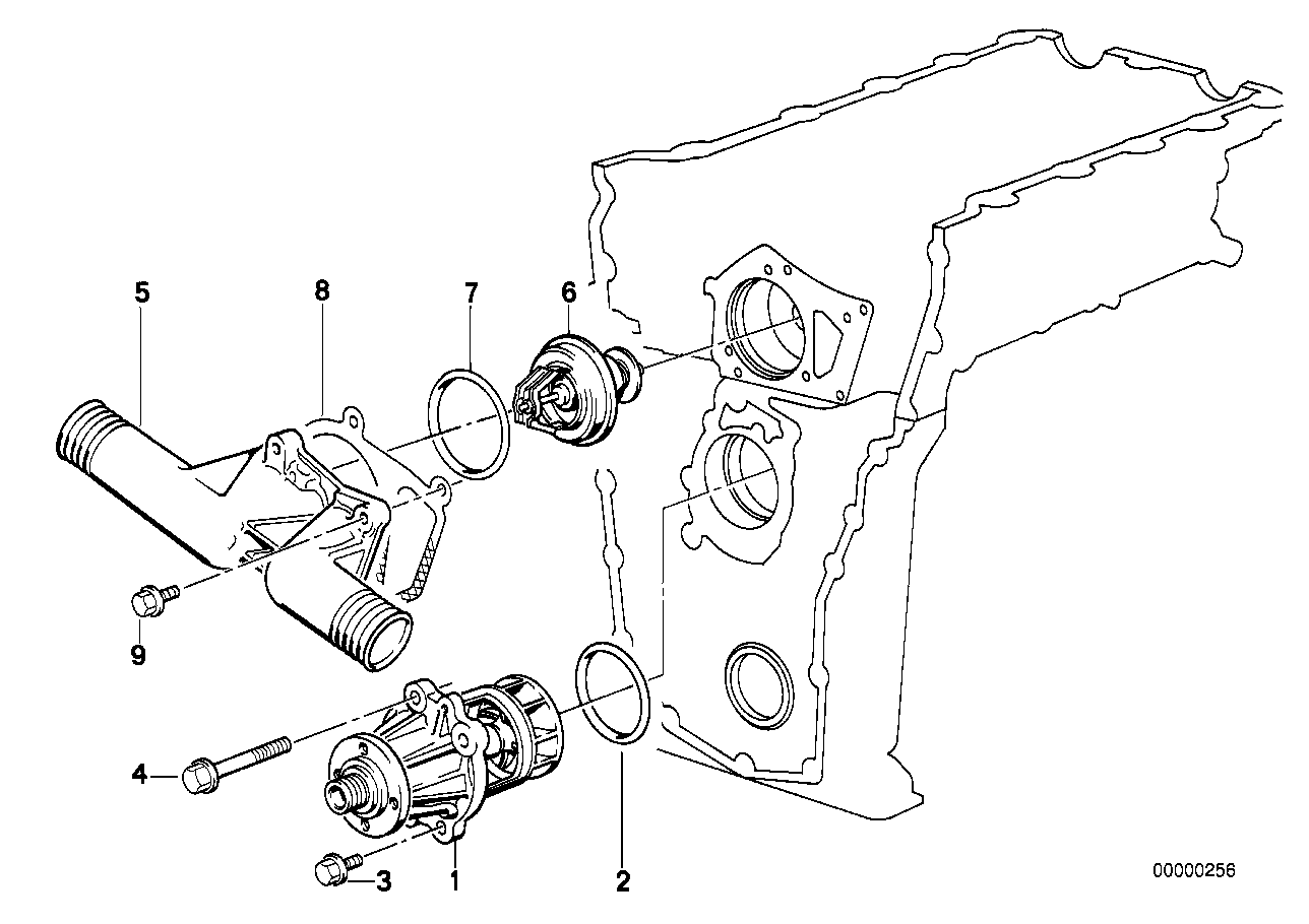 BMW 07-11-9-901-036 Fillister Head Screw