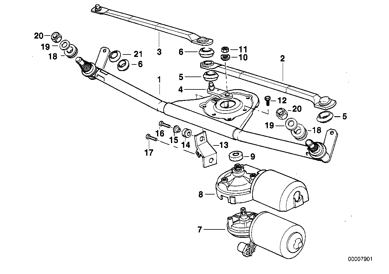 BMW 61-61-1-387-403 Drive Rod