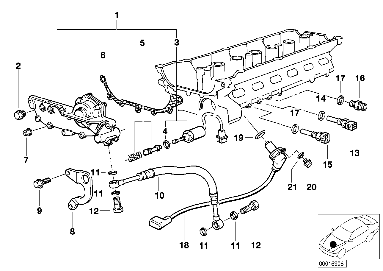 BMW 11-36-1-738-494 Solenoid Switch
