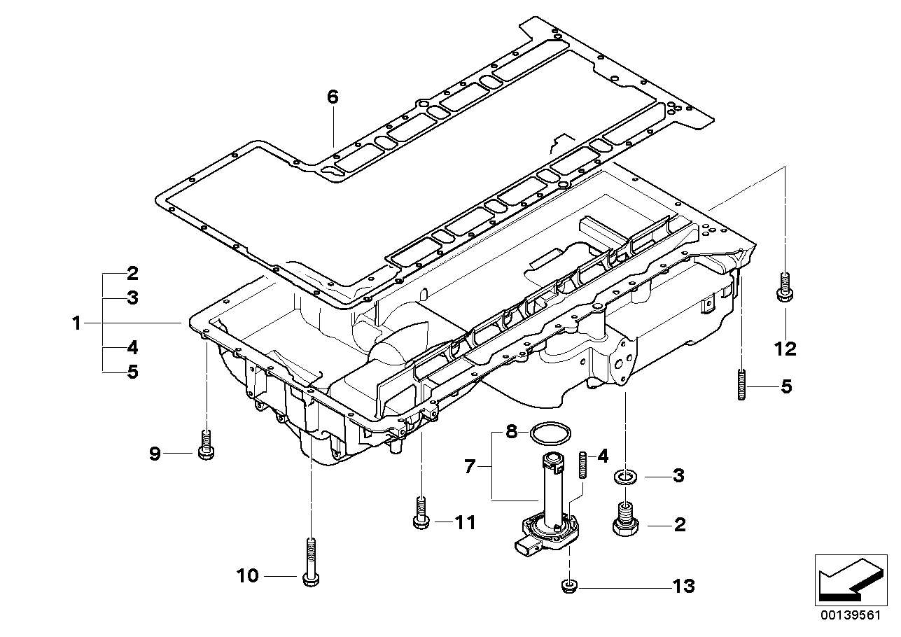 BMW 07-12-9-905-600 Isa Screw With Washer