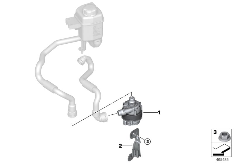 BMW 11-51-8-618-507 Holder