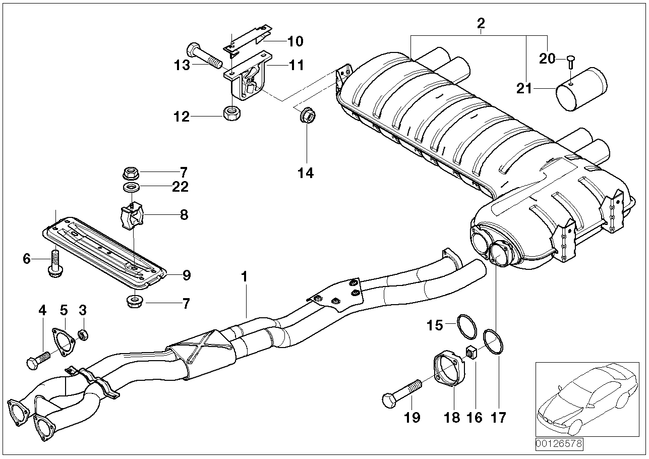 BMW 07-11-9-903-695 Blind Rivet