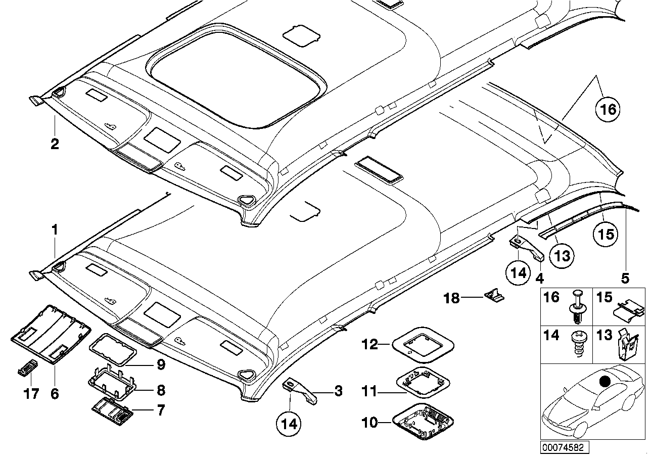 BMW 07-11-9-901-213 Screw, Self Tapping