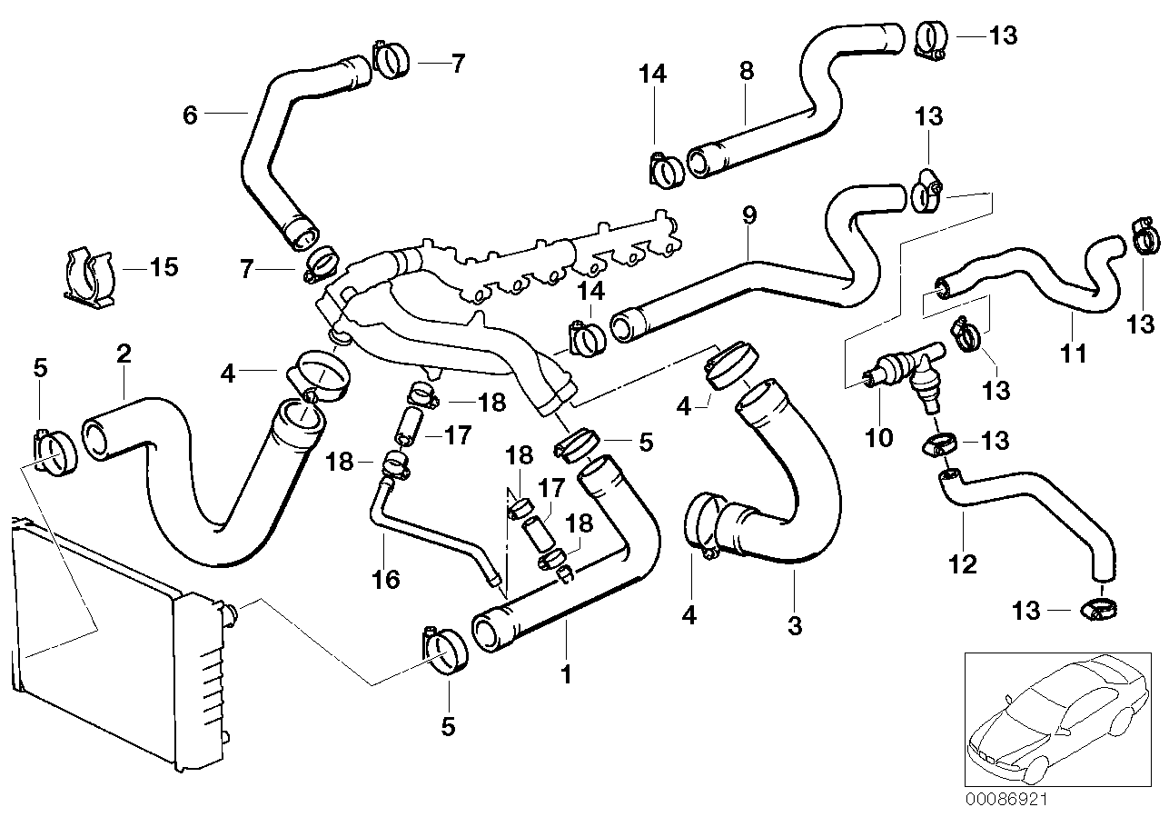BMW 64-12-1-391-784 Non-Return Valve