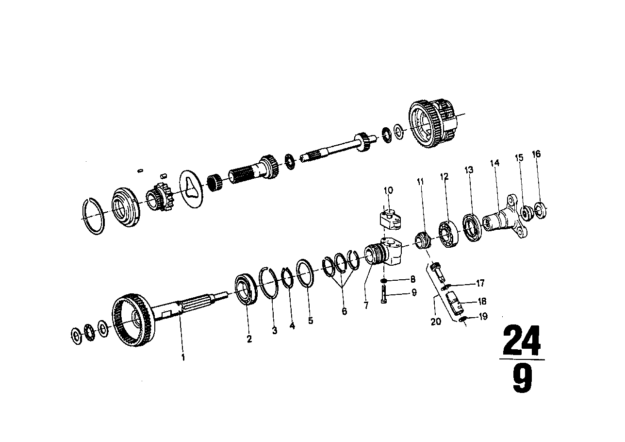 BMW 24-12-1-630-281 Shaft Seal