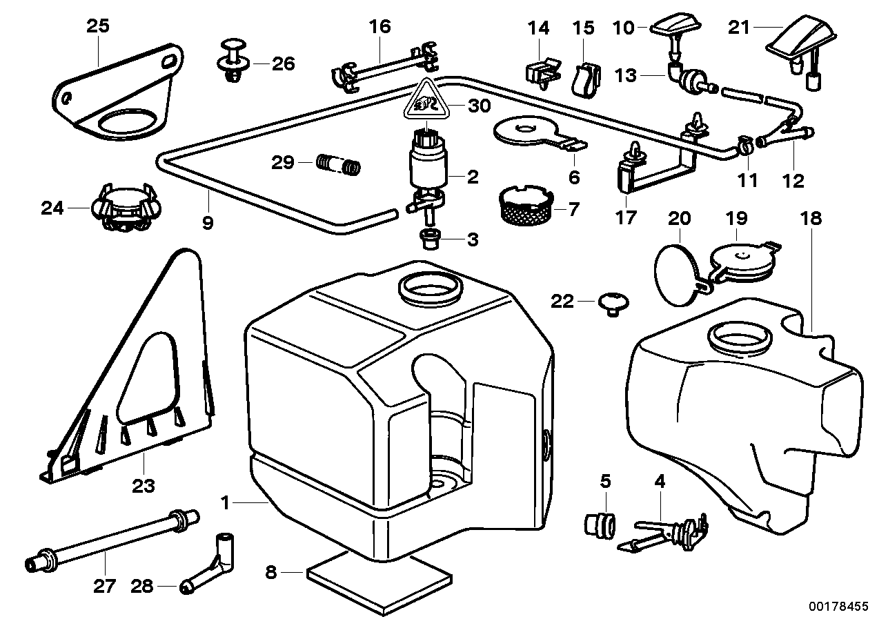 BMW 61-66-1-393-862 Hose Clamp