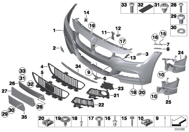 BMW 07-14-7-322-722 Fillister Head Screw