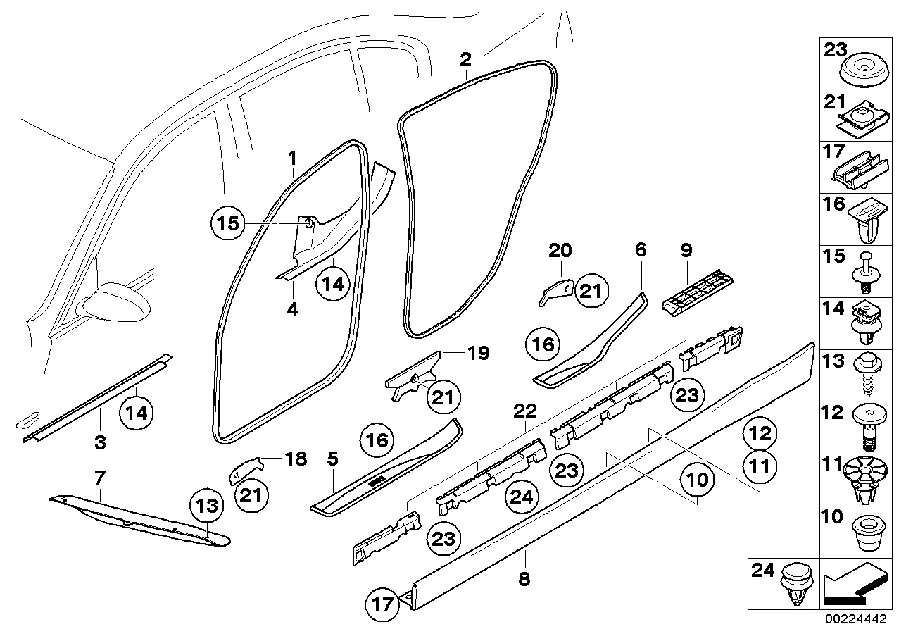 BMW 07-14-7-237-083 Blind Plug