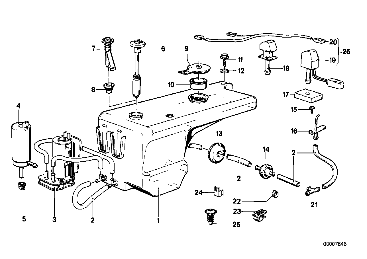 BMW 61-31-1-369-263 Levelling Switch