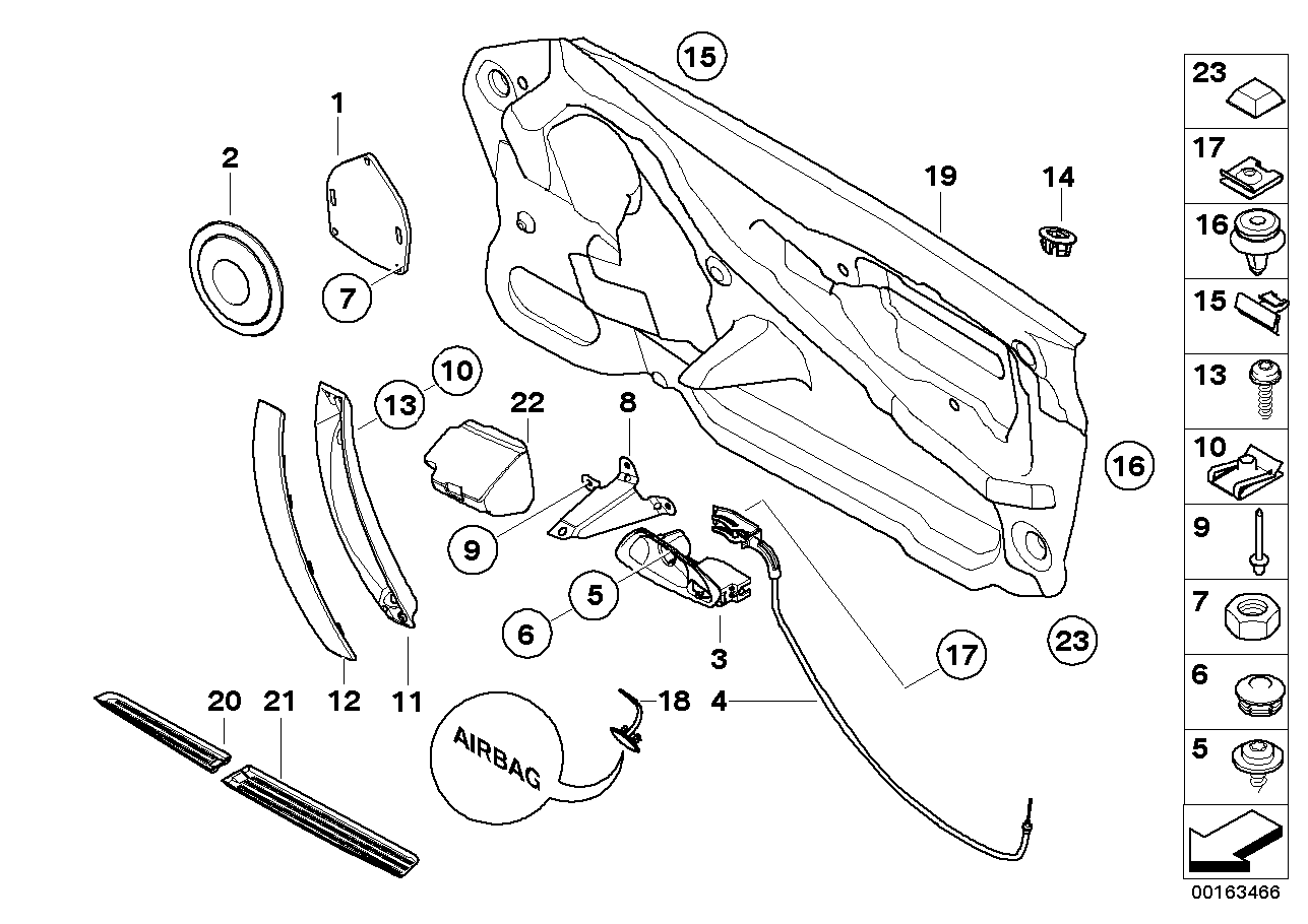 BMW 51-41-9-159-633 Rubber Buffer