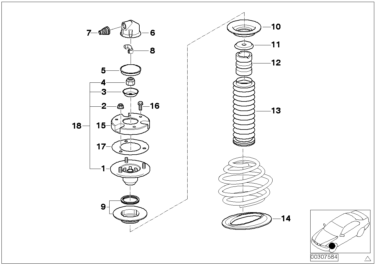 BMW 31-33-1-091-858 Adapter