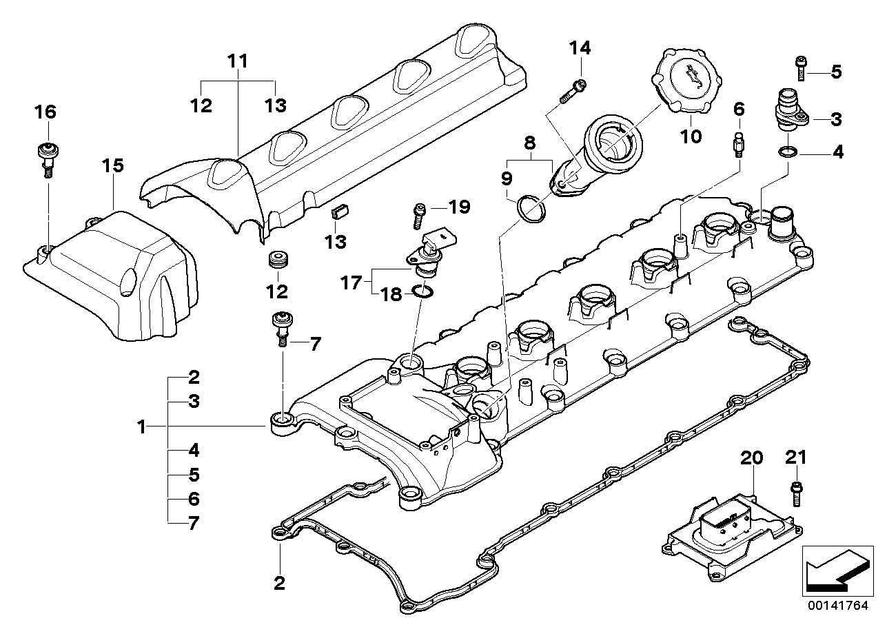 BMW 13-62-7-836-245 O-Ring