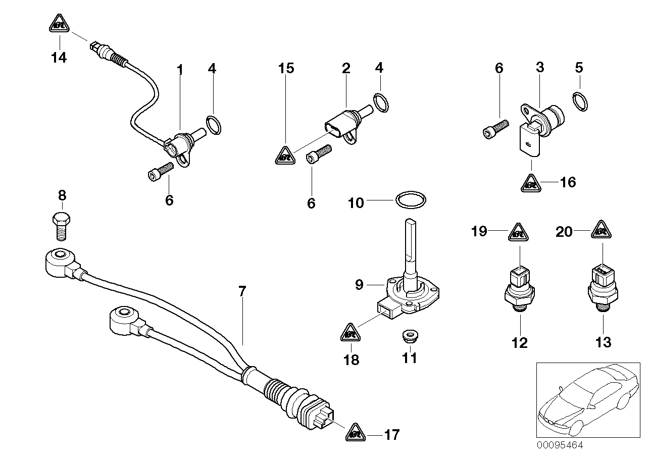 BMW 12-52-1-433-916 Socket Housing
