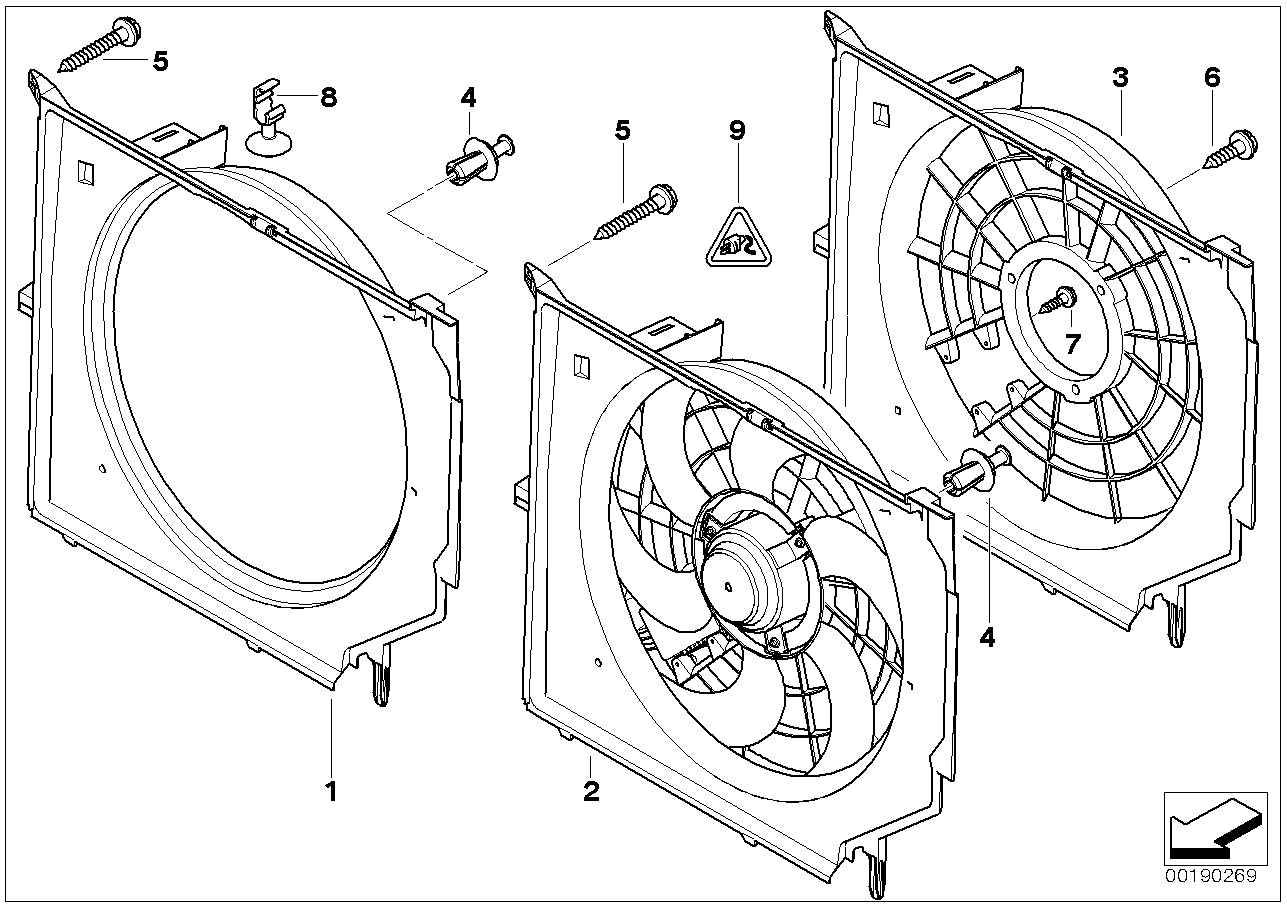 BMW 17-42-7-612-897 Fillister Head Screw